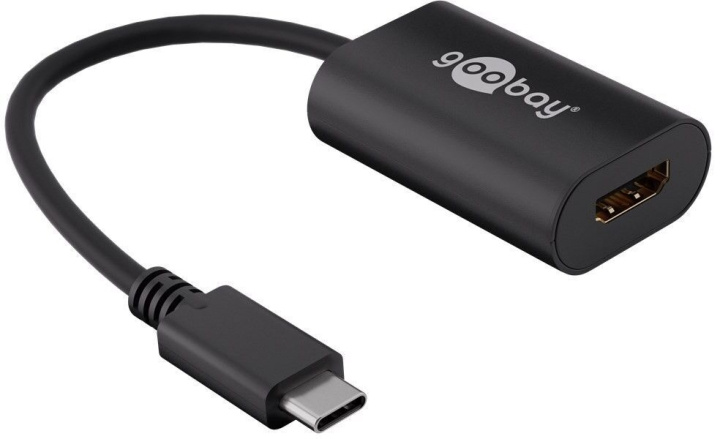 Goobay USB-C til HDMI-adapter i gruppen COMPUTERTILBEHØR / Kabler og adaptere / USB / USB-C hos TP E-commerce Nordic AB (C75161)