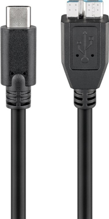 Goobay USB-C til micro-B-kabel, 0,6 m i gruppen COMPUTERTILBEHØR / Kabler og adaptere / USB / USB-C hos TP E-commerce Nordic AB (C75182)