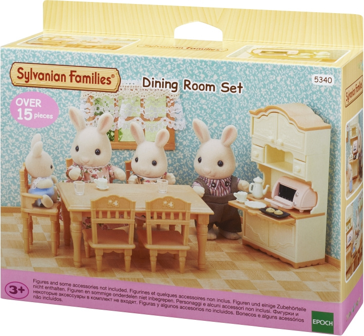 Sylvanian Families Spisestue i bondehusstil i gruppen LEGETØJ, BØRN & BABY / Legetøj / Docks og tilbehør hos TP E-commerce Nordic AB (C75212)