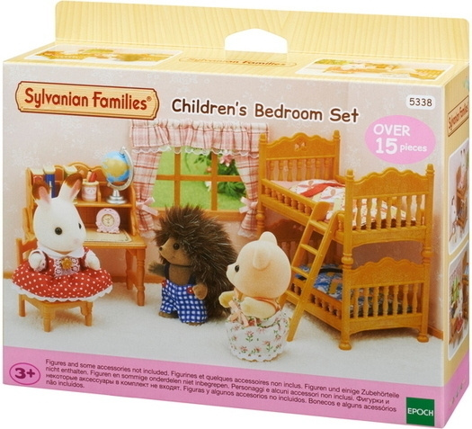 Sylvanian Families Bondegårdsbørneværelse med køjeseng i gruppen LEGETØJ, BØRN & BABY / Legetøj / Docks og tilbehør hos TP E-commerce Nordic AB (C75224)