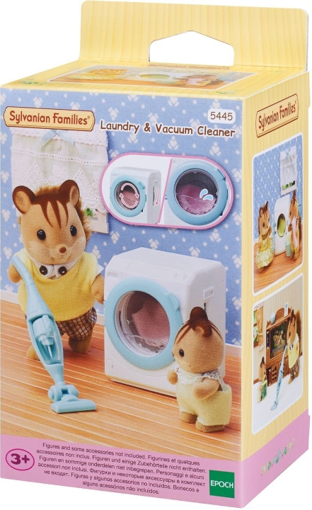 Sylvanian Families Vaskemaskine og støvsuger i gruppen LEGETØJ, BØRN & BABY / Legetøj / Docks og tilbehør hos TP E-commerce Nordic AB (C75227)