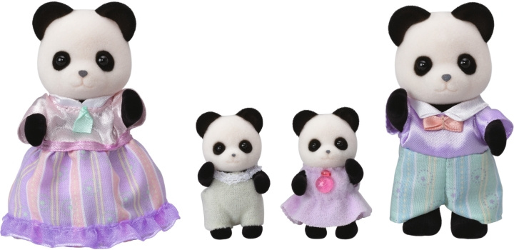 Sylvanian Families Panda-familien i gruppen LEGETØJ, BØRN & BABY / Legetøj / Docks og tilbehør hos TP E-commerce Nordic AB (C75236)