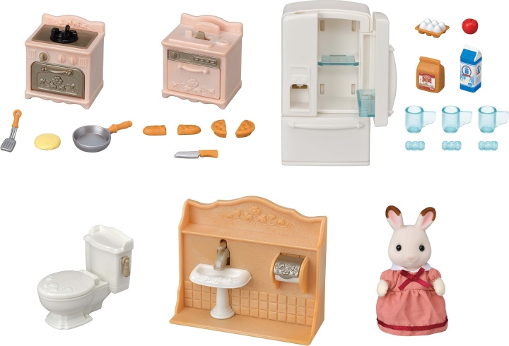 Sylvanian Families Det komplette møbelsæt i gruppen LEGETØJ, BØRN & BABY / Legetøj / Docks og tilbehør hos TP E-commerce Nordic AB (C75237)