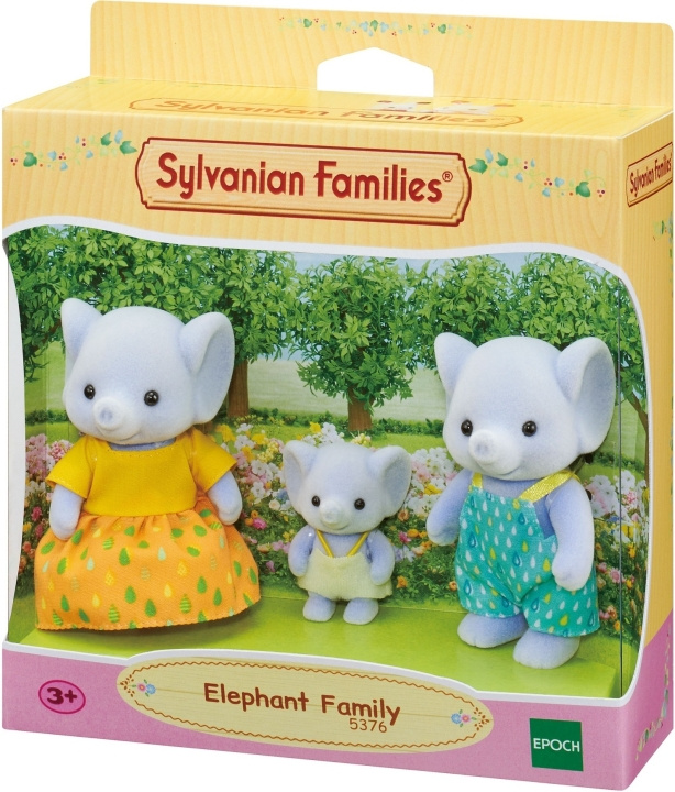 Sylvanian Families Familie af elefanter i gruppen LEGETØJ, BØRN & BABY / Legetøj / Docks og tilbehør hos TP E-commerce Nordic AB (C75242)