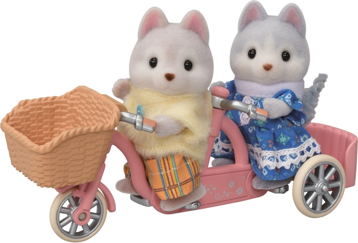 Sylvanian Families Legesæt til tandemcykling i gruppen LEGETØJ, BØRN & BABY / Legetøj / Docks og tilbehør hos TP E-commerce Nordic AB (C75251)