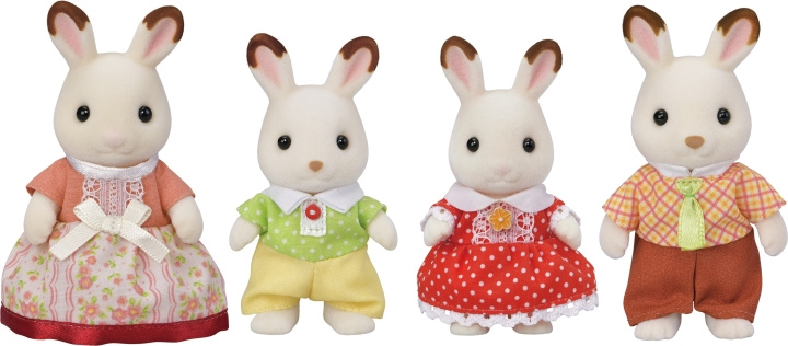 Sylvanian Families Familien Chokoladekanin i gruppen LEGETØJ, BØRN & BABY / Legetøj / Docks og tilbehør hos TP E-commerce Nordic AB (C75259)