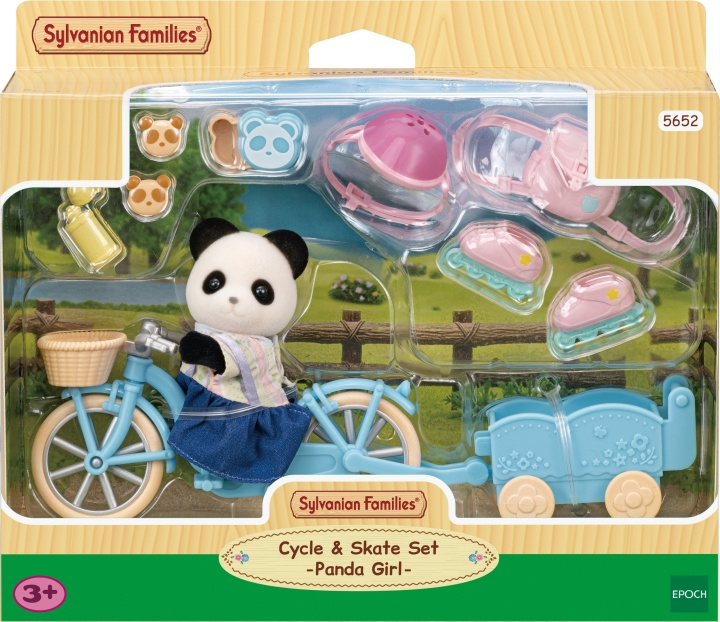 Sylvanian Families Legesæt med cykel og skøjter i gruppen LEGETØJ, BØRN & BABY / Legetøj / Docks og tilbehør hos TP E-commerce Nordic AB (C75260)