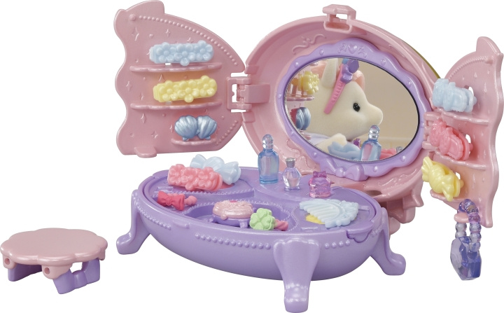 Sylvanian Families Ponyens sminkebord som legesæt i gruppen LEGETØJ, BØRN & BABY / Legetøj / Docks og tilbehør hos TP E-commerce Nordic AB (C75275)