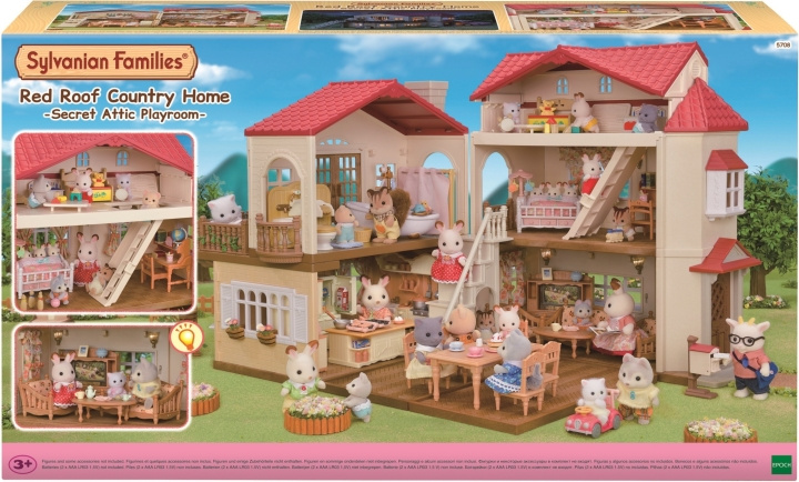 Sylvanian Families 5708 - Rækkehus på en bjergskråning i gruppen LEGETØJ, BØRN & BABY / Legetøj / Docks og tilbehør hos TP E-commerce Nordic AB (C75280)