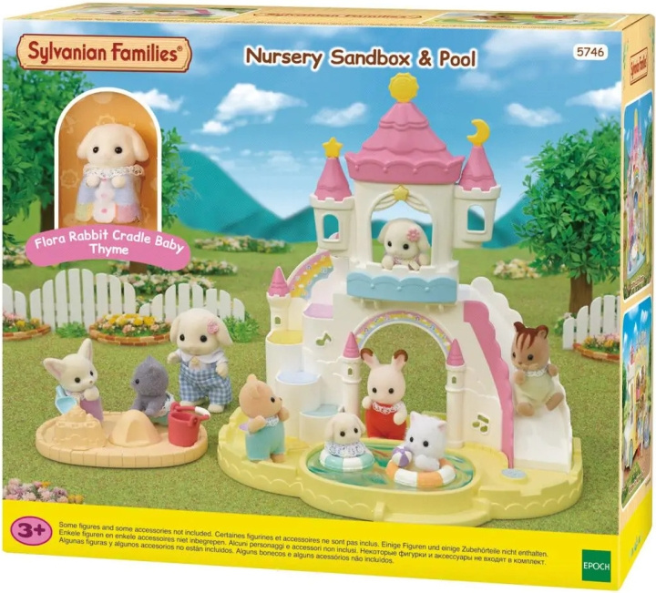 Sylvanian Families Sæt med sandkasse og pool i gruppen LEGETØJ, BØRN & BABY / Legetøj / Docks og tilbehør hos TP E-commerce Nordic AB (C75305)