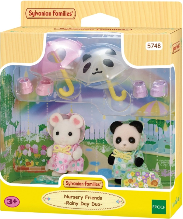 Sylvanian Families Buddies i regnen i gruppen LEGETØJ, BØRN & BABY / Legetøj / Docks og tilbehør hos TP E-commerce Nordic AB (C75306)