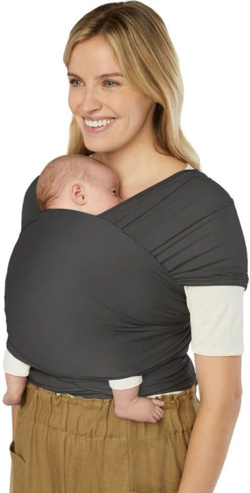 Ergobaby Aura Knit cantolina, blød sort i gruppen LEGETØJ, BØRN & BABY / Børnetekstiler / Bæresele og vikle hos TP E-commerce Nordic AB (C75325)