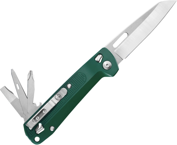 Leatherman Free K2 multiværktøj, Evergreen i gruppen SPORT, FRITID & HOBBY / Friluftsliv / Multiværktøj og knive hos TP E-commerce Nordic AB (C75369)