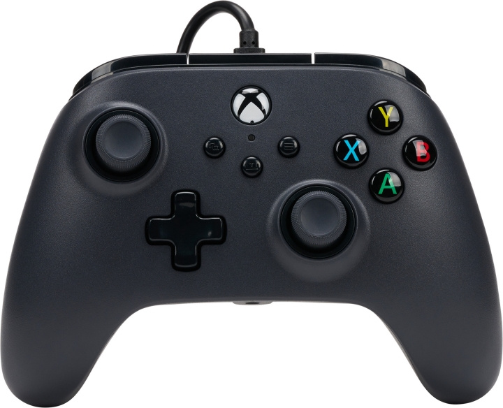 PowerA Wired Controller spilcontroller, sort, Xbox i gruppen HJEMMEELEKTRONIK / Spilkonsoller og tilbehør / Xbox Series X / Tilbehør hos TP E-commerce Nordic AB (C75393)