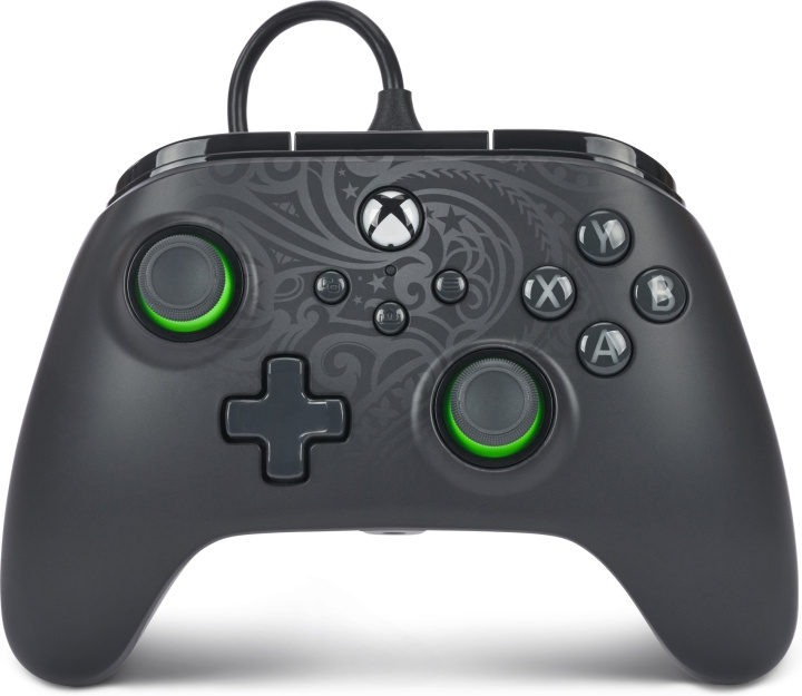 PowerA Advantage Wired Controller, Celestial Green, Xbox / PC i gruppen HJEMMEELEKTRONIK / Spilkonsoller og tilbehør / Xbox Series X hos TP E-commerce Nordic AB (C75434)