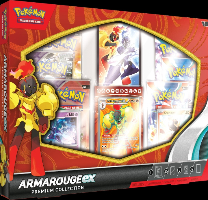 POKEMON Armarouge ex Premium Collection samlersæt i gruppen LEGETØJ, BØRN & BABY / Legetøj / Legetøj hos TP E-commerce Nordic AB (C75436)