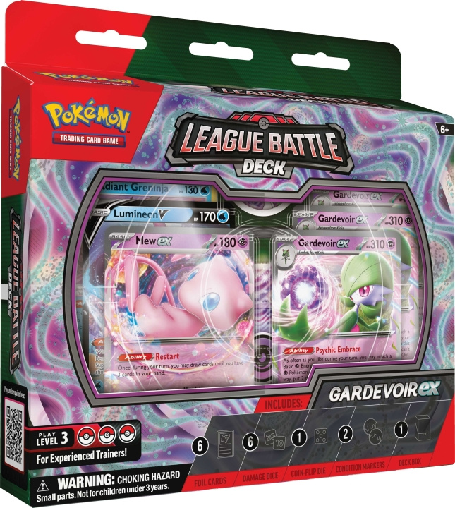 POKEMON Gardevoir ex League Battle Deck samlekort-sæt i gruppen LEGETØJ, BØRN & BABY / Legetøj / Legetøj hos TP E-commerce Nordic AB (C75437)