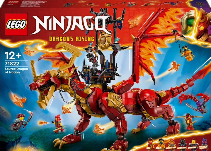 LEGO Ninjago 71822 - Butikkens startdrage i gruppen LEGETØJ, BØRN & BABY / Legetøj / Bygge legesager / Lego hos TP E-commerce Nordic AB (C75440)