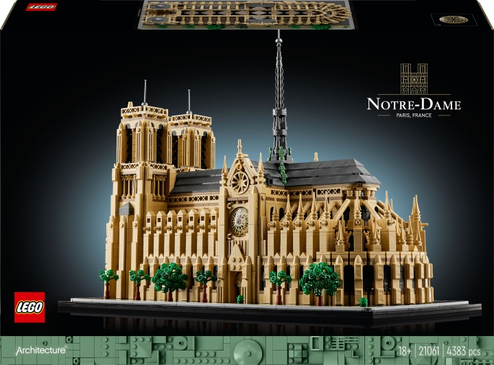 LEGO Arkitektur 21061 - Notre-Dame i Paris i gruppen LEGETØJ, BØRN & BABY / Legetøj / Bygge legesager / Lego hos TP E-commerce Nordic AB (C75441)