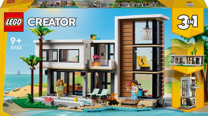 LEGO Creator 31153 - Moderne hus i gruppen LEGETØJ, BØRN & BABY / Legetøj / Bygge legesager / Lego hos TP E-commerce Nordic AB (C75442)