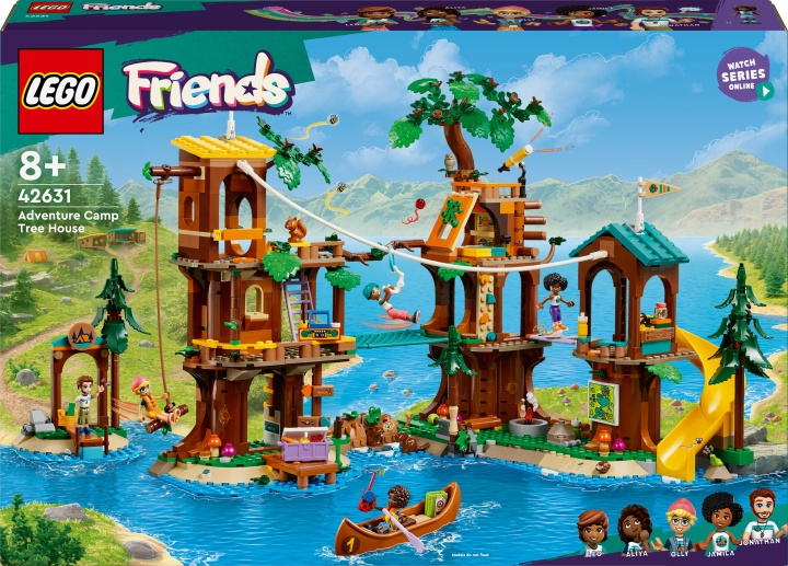 LEGO Friends 42631 - Træhus til eventyrlejr i gruppen LEGETØJ, BØRN & BABY / Legetøj / Bygge legesager / Lego hos TP E-commerce Nordic AB (C75444)