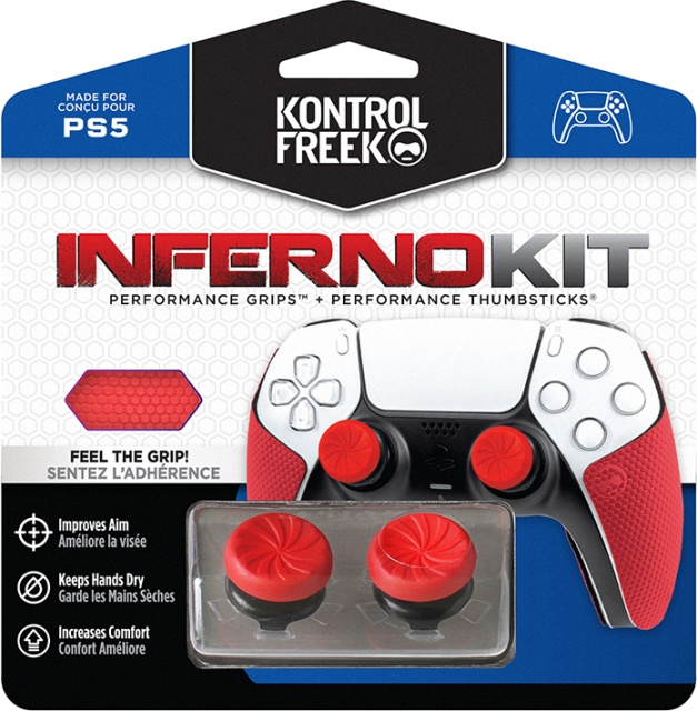 KontrolFreek Inferno Kit Performance (PS5) i gruppen HJEMMEELEKTRONIK / Spilkonsoller og tilbehør / Sony PlayStation 5 hos TP E-commerce Nordic AB (C75448)