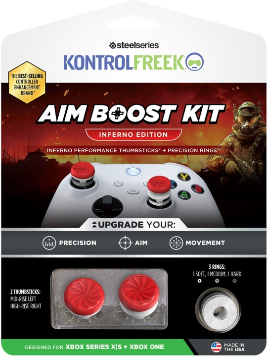 KontrolFreek Aim Boost-sæt - Inferno Edition (Xbox) i gruppen HJEMMEELEKTRONIK / Spilkonsoller og tilbehør / Xbox Series X hos TP E-commerce Nordic AB (C75455)