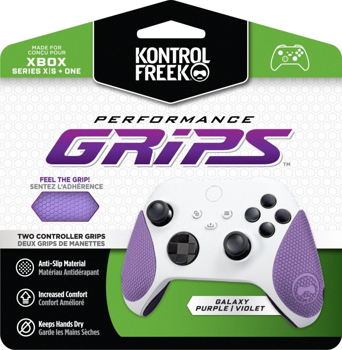 KontrolFreek Performance Grips, lilla (Xbox) i gruppen HJEMMEELEKTRONIK / Spilkonsoller og tilbehør / Xbox Series X hos TP E-commerce Nordic AB (C75459)