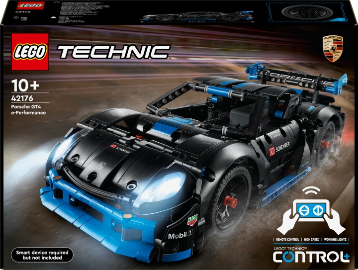 LEGO Technic 42176 - Porsche GT4 e-Performance racerbil i gruppen LEGETØJ, BØRN & BABY / Legetøj / Bygge legesager / Lego hos TP E-commerce Nordic AB (C75465)