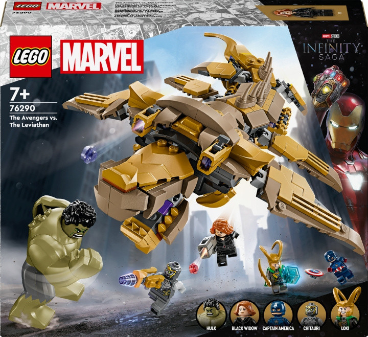 LEGO Super Heroes Marvel 76290 - The Avengers vs. Leviathan i gruppen LEGETØJ, BØRN & BABY / Legetøj / Bygge legesager / Lego hos TP E-commerce Nordic AB (C75473)