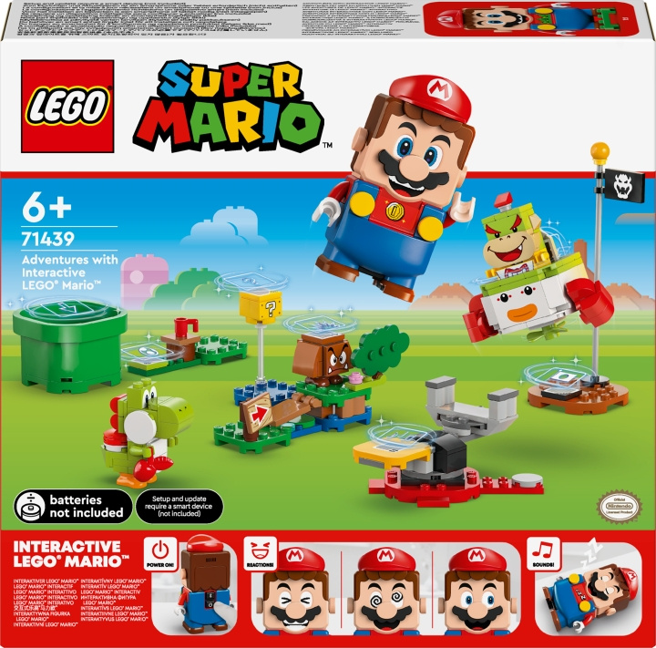 LEGO Super Mario 71439 - Eventyr med den interaktive ® Mario™-figur i gruppen LEGETØJ, BØRN & BABY / Legetøj / Bygge legesager / Lego hos TP E-commerce Nordic AB (C75477)