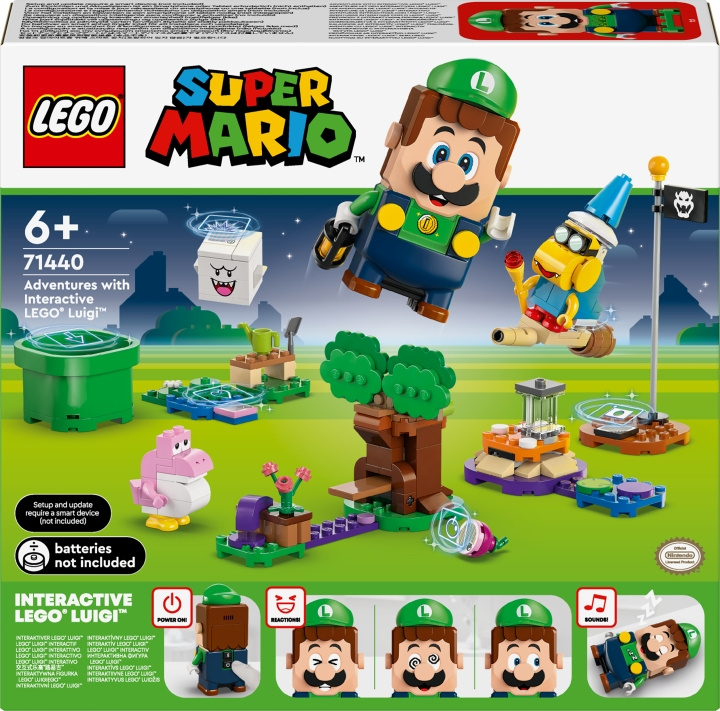 LEGO Super Mario 71440 - Den interaktive ® Luigi™-figurs eventyr i gruppen LEGETØJ, BØRN & BABY / Legetøj / Bygge legesager / Lego hos TP E-commerce Nordic AB (C75478)