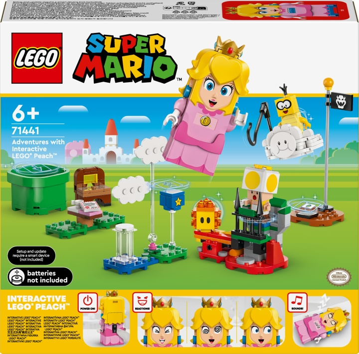 LEGO LEGOSuper Mario 71441 - Eventyr med den interaktive ® Peach™-figur i gruppen LEGETØJ, BØRN & BABY / Legetøj / Bygge legesager / Lego hos TP E-commerce Nordic AB (C75479)