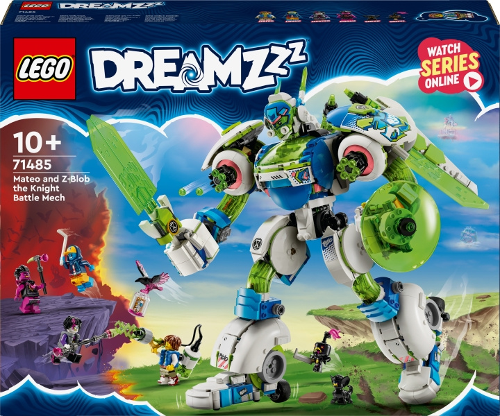 LEGO DREAMZzz 71485 - Mateo og Z-Blobs ridderlige kamprobot i gruppen LEGETØJ, BØRN & BABY / Legetøj / Bygge legesager / Lego hos TP E-commerce Nordic AB (C75482)