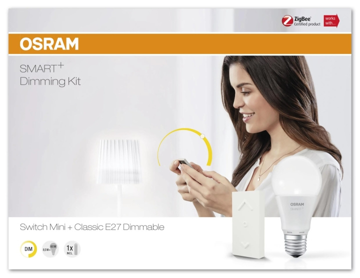 LEDVANCE SMART+ switch mini kit 60W/827 E27 ZigBee i gruppen HJEM, HUS & HAVE / Smart hjem hos TP E-commerce Nordic AB (C75521)