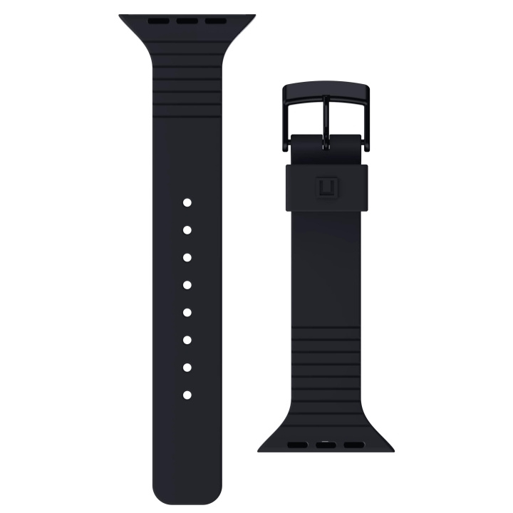 U by UAG Apple Watch 45/44/42 U Aurora Strap, Black i gruppen SPORT, FRITID & HOBBY / Smartwatch & Aktivitetsmåler / Tilbehør hos TP E-commerce Nordic AB (C75558)