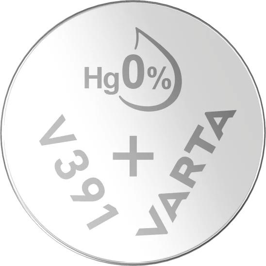 Varta V391/SR55 Silver Coin Watch J-Pack i gruppen HJEMMEELEKTRONIK / Batterier og opladere / Batterier / Knapcelle hos TP E-commerce Nordic AB (C75570)