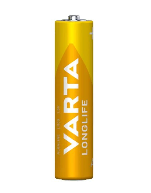 Varta Longlife AAA Foil 40-pack i gruppen HJEMMEELEKTRONIK / Batterier og opladere / Batterier / AAA hos TP E-commerce Nordic AB (C75640)