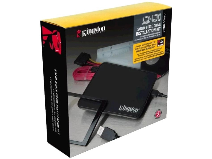 Kingston SSD Installation Kit i gruppen COMPUTERTILBEHØR / Computerkomponenter / Harddiske / SSD hos TP E-commerce Nordic AB (C75656)