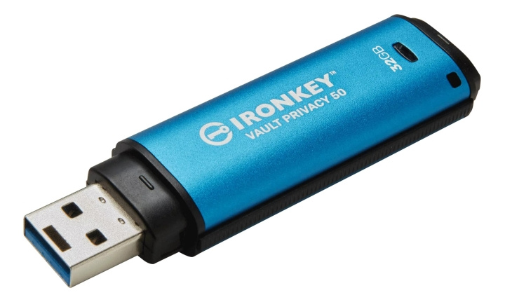 Kingston 8GB USB-C IronKey Vault Privacy 50C AES-256 Encrypted i gruppen HJEMMEELEKTRONIK / Lagringsmedier / USB-flash drev / Type C hos TP E-commerce Nordic AB (C75666)