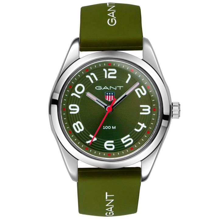 GANT Campus Olive Green Silicone i gruppen SPORT, FRITID & HOBBY / Accessories / Ure hos TP E-commerce Nordic AB (C75740)