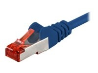 Goobay CAT 6 S/FTP CU 3m Blue i gruppen COMPUTERTILBEHØR / Kabler og adaptere / Netværkskabler / Cat6 hos TP E-commerce Nordic AB (C75750)