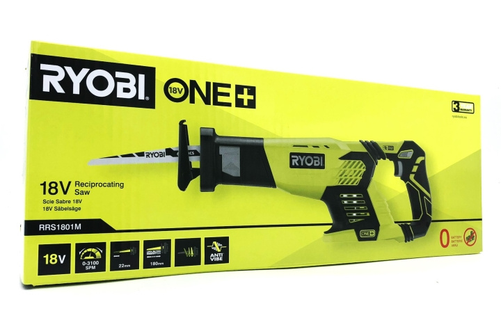 Ryobi One+ RRS1801M Bajonetsav Intet batteri i gruppen HJEM, HUS & HAVE / Værktøj / Sager hos TP E-commerce Nordic AB (C75759)