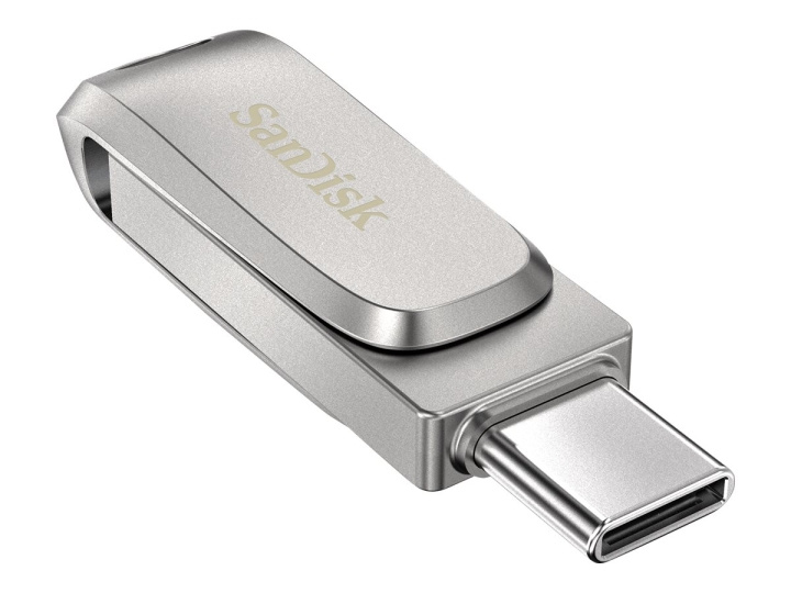 SanDisk Ultra Dual Drive Luxe 1TB USB 3.1 Gen 1 / USB-C Sølv i gruppen HJEMMEELEKTRONIK / Lagringsmedier / USB-flash drev / USB 3.1 hos TP E-commerce Nordic AB (C75778)