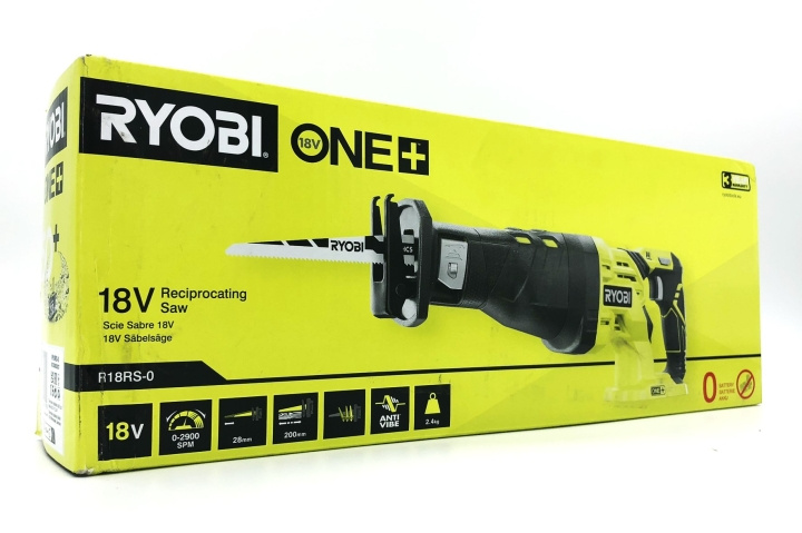 Ryobi One+ R18RS-0 Bajonetsav Uden batteri Intet batteri i gruppen HJEM, HUS & HAVE / Værktøj / Sager hos TP E-commerce Nordic AB (C75789)