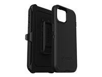 Otterbox Defender Series Beskyttelsescover Sort Apple iPhone 13, 14, 15 i gruppen SMARTPHONES & TABLETS / Mobil Beskyttelse / Apple / iPhone 13 hos TP E-commerce Nordic AB (C75797)