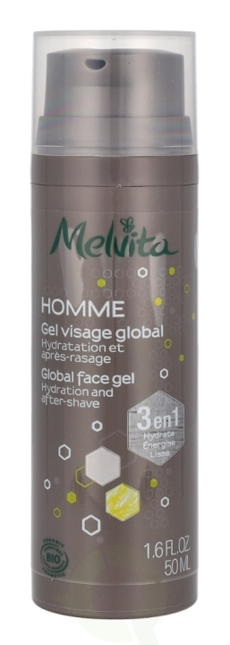 Melvita Homme Global Face Gel 50 ml i gruppen SKØNHED & HELSE / Hudpleje / Ansigt / Ansigtscreme hos TP E-commerce Nordic AB (C75999)