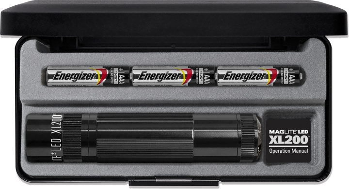 Maglite XL200 LED-lommelygte i gaveæske i gruppen SPORT, FRITID & HOBBY / Lommelygter og Pandelygter / Lommelygter hos TP E-commerce Nordic AB (C76074)