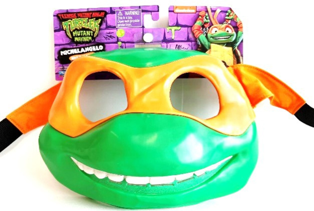 Teenage Mutant Ninja Turtles: Mutant Mayhem Michelangelo - naamio i gruppen LEGETØJ, BØRN & BABY / Legetøj / Udklædning hos TP E-commerce Nordic AB (C76155)