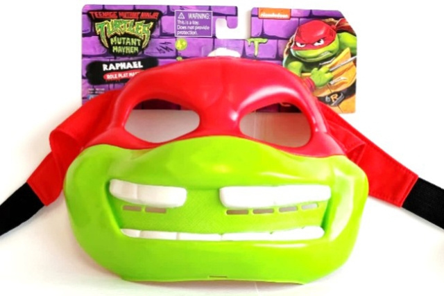 Teenage Mutant Ninja Turtles: Mutant Mayhem Raphael - maske i gruppen LEGETØJ, BØRN & BABY / Legetøj / Udklædning hos TP E-commerce Nordic AB (C76156)